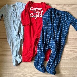 Carter's Kids Pajamas Set - Red, Blue, Light Blue